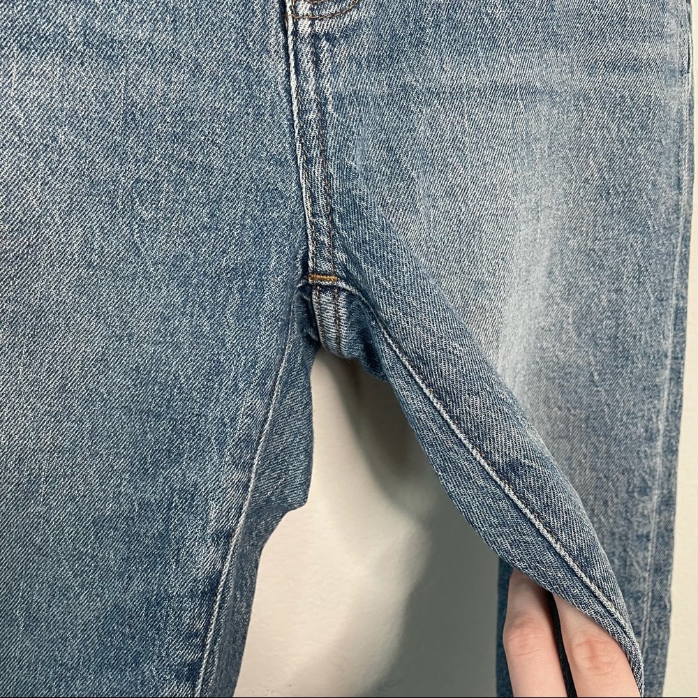 Madewell Classic Straight Leg High Rise Jeans 25 - Picture 8 of 14